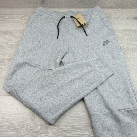 Nike Sportswear Tech Fleece Jogger Pants Mens Size XL Grey NEW - Picture 2 of 12